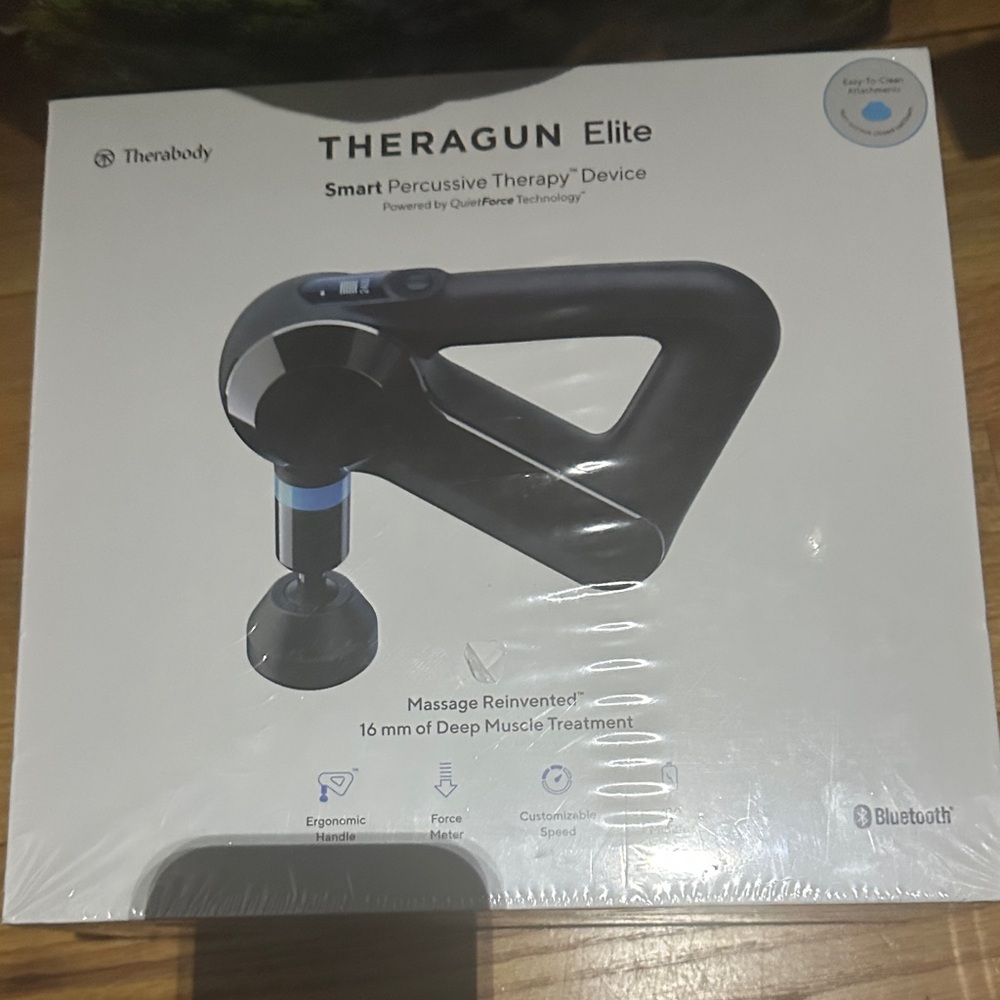 Therabody Theragun Elite Black Smart Percussive Therapy Device